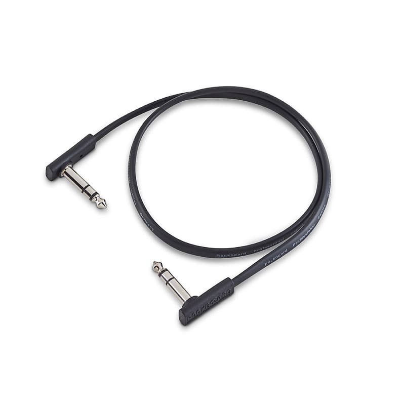 RockBoard Flat TRS Cable 60 cm Reverb
