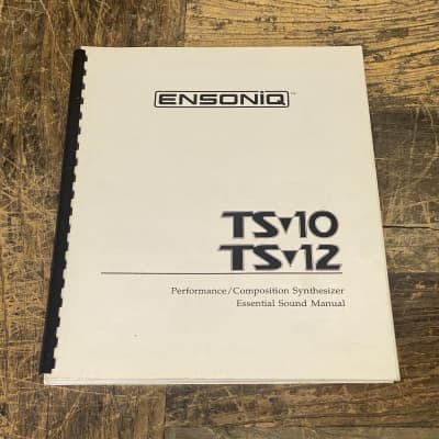 Ensoniq TS10/TS12 Essential Sound Manual