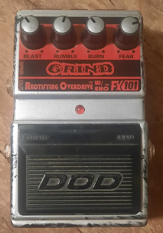 DOD Grind FX101 Rectifying Overdrive Distortion Pedal 1990s | Reverb