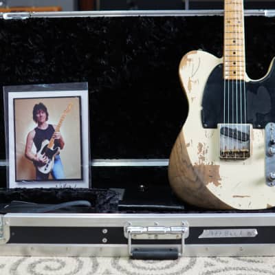 Fender Custom Shop Tribute Masterbuilt Jeff Beck Esquire 2006 - White image 5