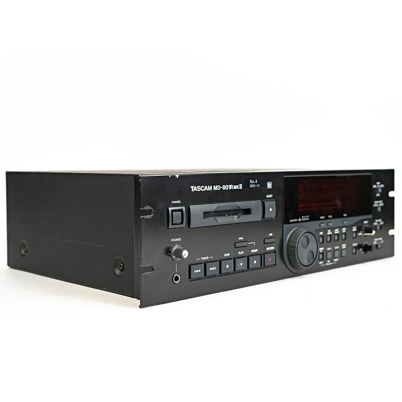 Tascam MD-801R MK II MiniDisc Recorder Rackmount MD 801 R