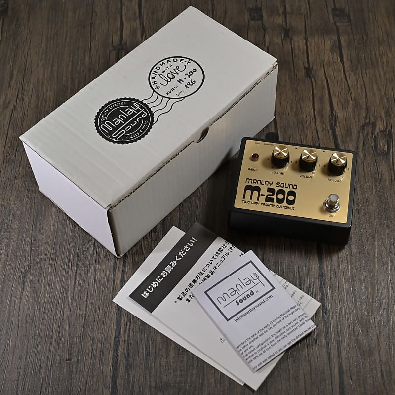 MANLAY SOUND M-200 Overdrive [SN 186] (12/24) | Reverb