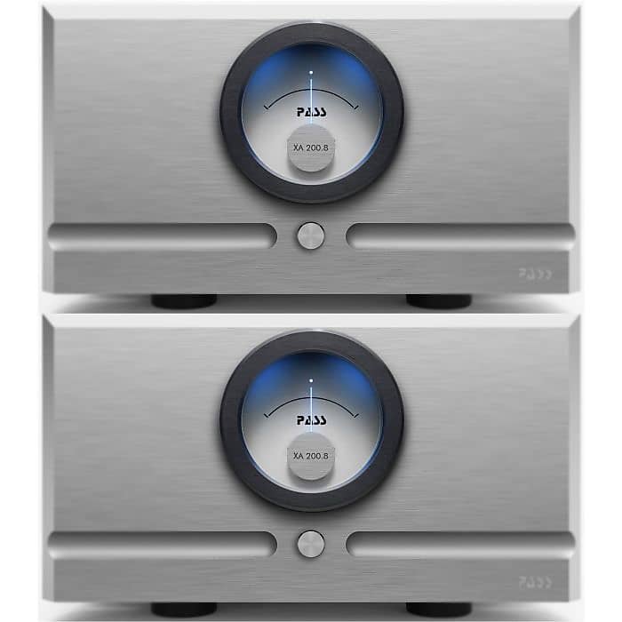 PASS LABS XA200.8 - Class A Monoblock Power Amplifiers (Pair) - NEW!  			