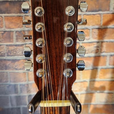 Fender DG-14S/12 12-String Acoustic Guitar Natural w/ Dean Markley Promag Plus Pickup image 4