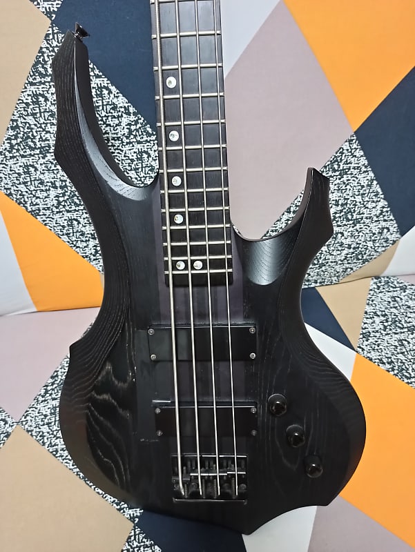 Edwards by ESP E-FR-120B Satin Black. Forester Bass with