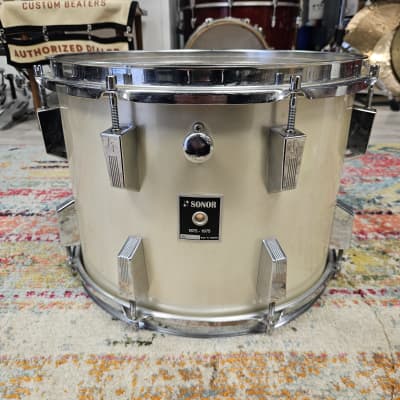Sonor Phonic 9-ply Beech Kit 24-18-15-14" in Metallic Silver image 19