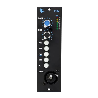 API 512v Discrete Microphone / Line Preamp with Variable Output image 7