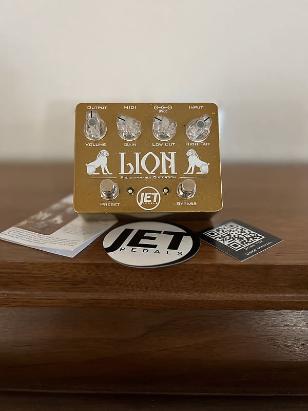 Jet Pedals Lion 2023 Gold Reverb