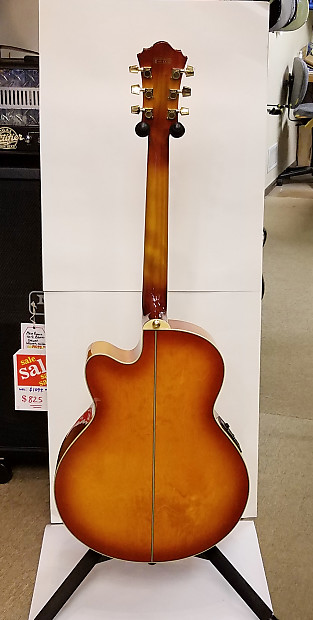 Ibanez AEL20E Acoustic Electric Guitar in Vintage Violin