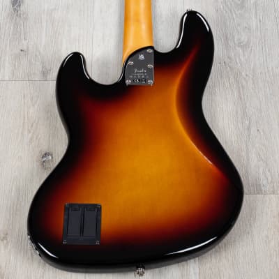 Fender American Ultra Jazz Bass Guitar, Rosewood Fingerboard, Ultraburst image 7