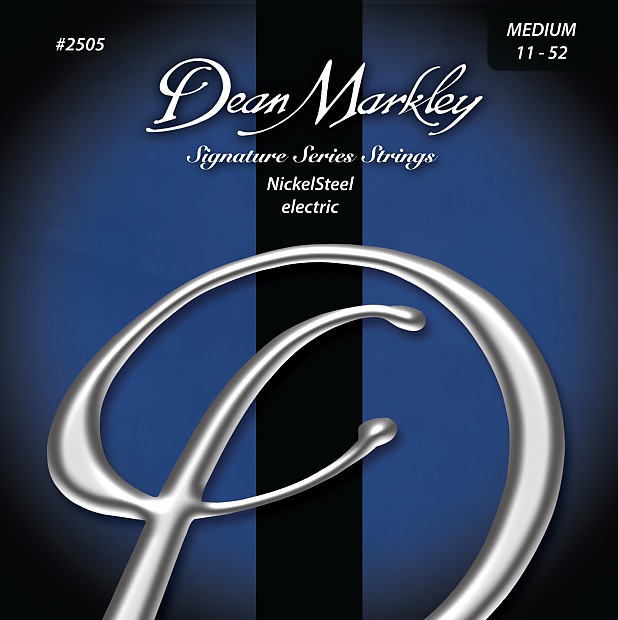 Dean Markley 2505 Nickel Steel Electric Guitar Strings - Medium (11-52) image 1