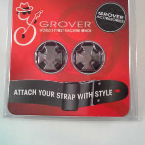 Grover 640C Iron Cross Strap Button