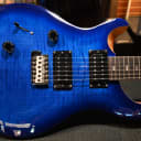 PRS SE Custom 24 Lefty - Faded Blue Burst #4311