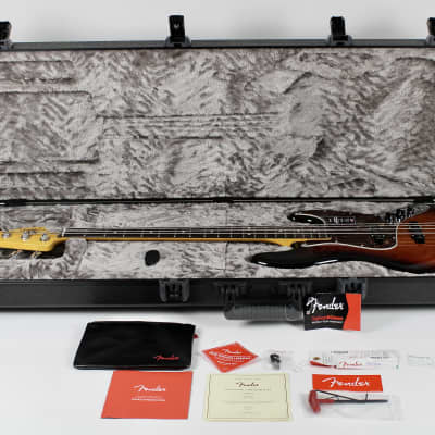 Fender American Professional II Jazz Bass Rosewood Fingerboard - 3 Color Sunburst 2023 w/OHSC (0193970700) image 11