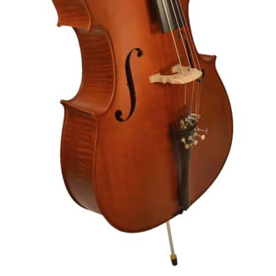 Vivace VC-200-3/4 Solid Spruce Top 3/4 Size Advanced Student Cello w/Soft Case & Bow image 1