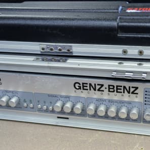Genz Benz GBE 600 625W Rackmount Bass Amp Head with Gator Hard Case image 3
