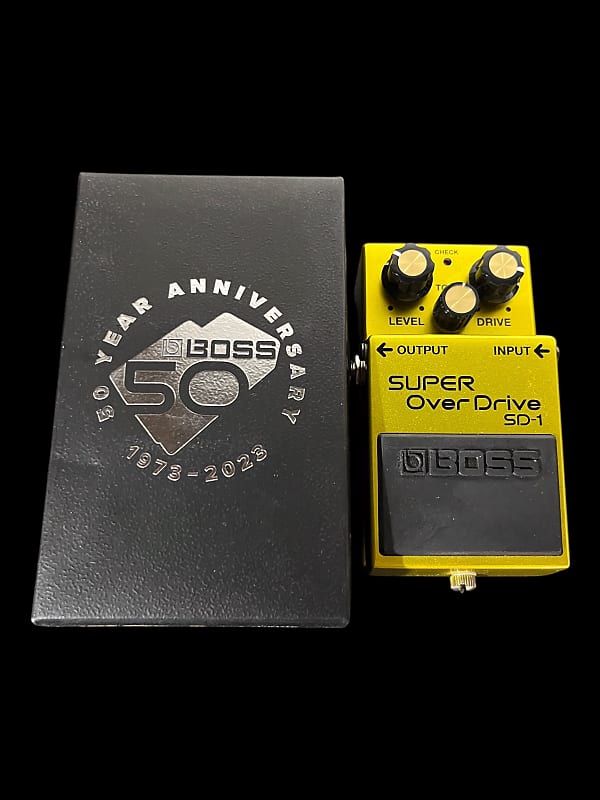 Boss SD-1-B50A 50th Anniversary Super Overdrive | Reverb