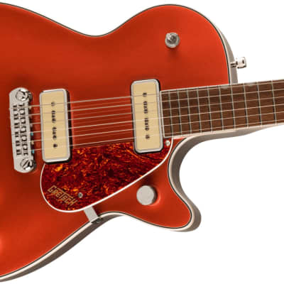 Gretsch G5210-P90 Electromatic Jet Two 90 Electric Guitar, Firestick Red image 5