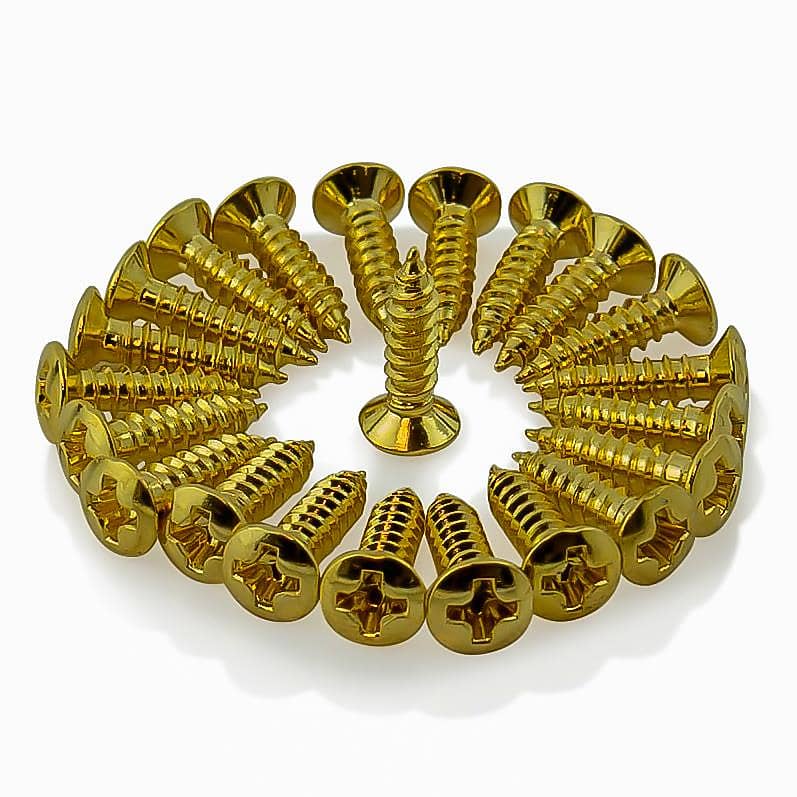 12 x Hardware Mounting Screws 2.5mm x 15mm Reverb