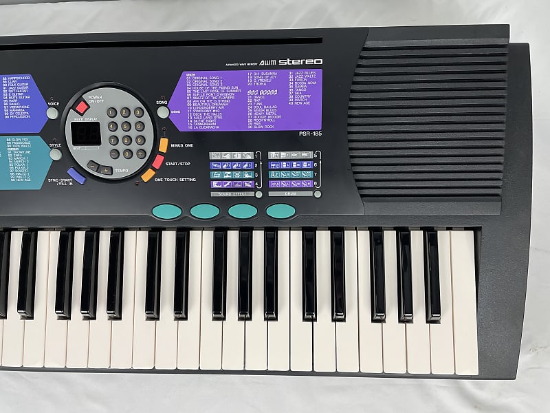 YAMAHA ポータトーン PSR-185 61鍵 電子キーボード Yamaha PSR-185 61 Key Electronic Keyboard Portable Piano