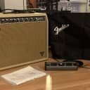 Fender Deluxe VM Vintage Modified 2-Channel 40-Watt Guitar Combo amp Limited Edition Blonde Version