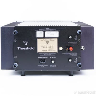Vintage Threshold SA/1 // 160 Watt STASIS Amplifier Monoblocks / Original boxes & Manuals / Serviced image 16