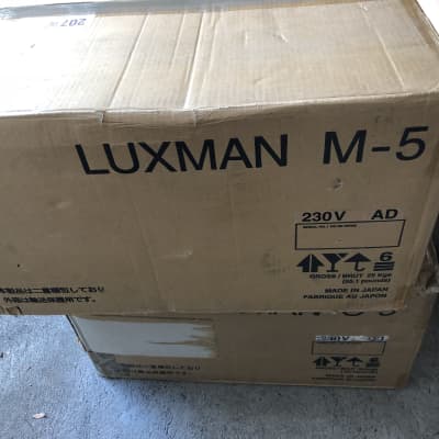 LUXMAN M-5 and LUXMAN C-5 AMPLIFIER AND PREAMPLIFIER in perfect condition 220 volt EUROPEAN MODELS LUXMAN image 20