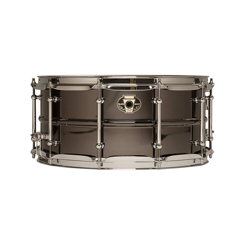 Ludwig LW6514CDIR 6.5x14inch Black Magic Snare w Chrome | Reverb