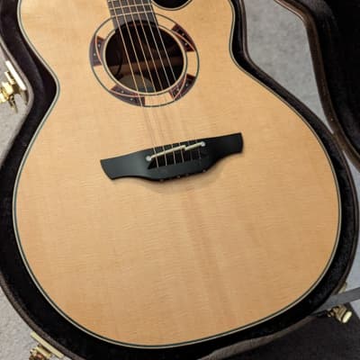 Takamine TSF-48C Acoustic/Elec. 2019 package, w/case, setup review, & shipping image 1