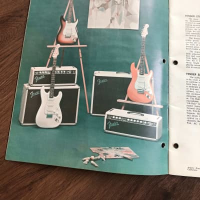 1961 - 1962 Fender Catalog Case Candy Brochure image 5
