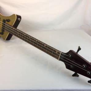Galaxy Mara Duhb Brass Top Short Medium Scale Handmade Custom Bass 2014 w/Bartolini PU image 1