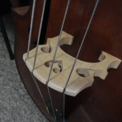 Abraham Prescott (?) New England Church Bass c. 1840 Cello image 22