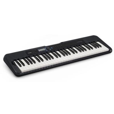 Casio CT-S300 61-Key Digital Piano Style Portable Keyboard with Touch Response and 400 Tones, Black image 2
