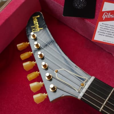 Video! 2021 Gibson Collector's Edition Korina Explorer Murphy Labs Aged Brazilian Rosewood image 2