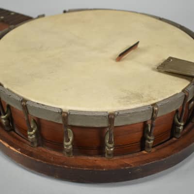 c. 1920's 4-String Tenor Banjo Natural NEEDS WORK image 11