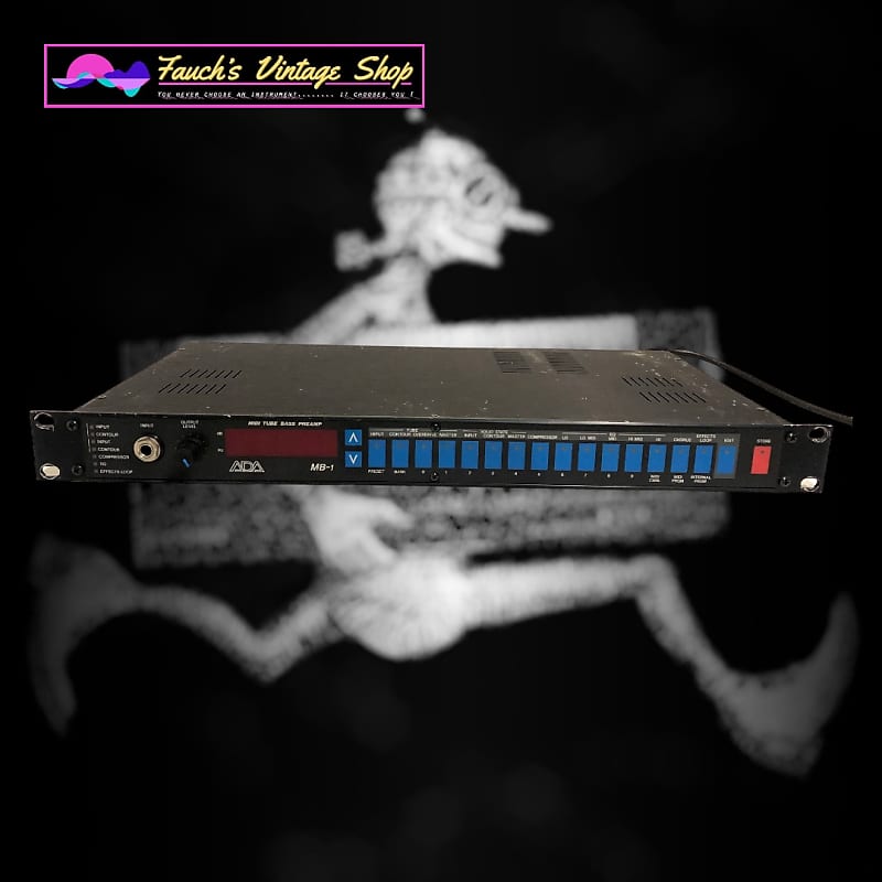 A/DA MB1 Midi Tube Bass Preamp Reverb