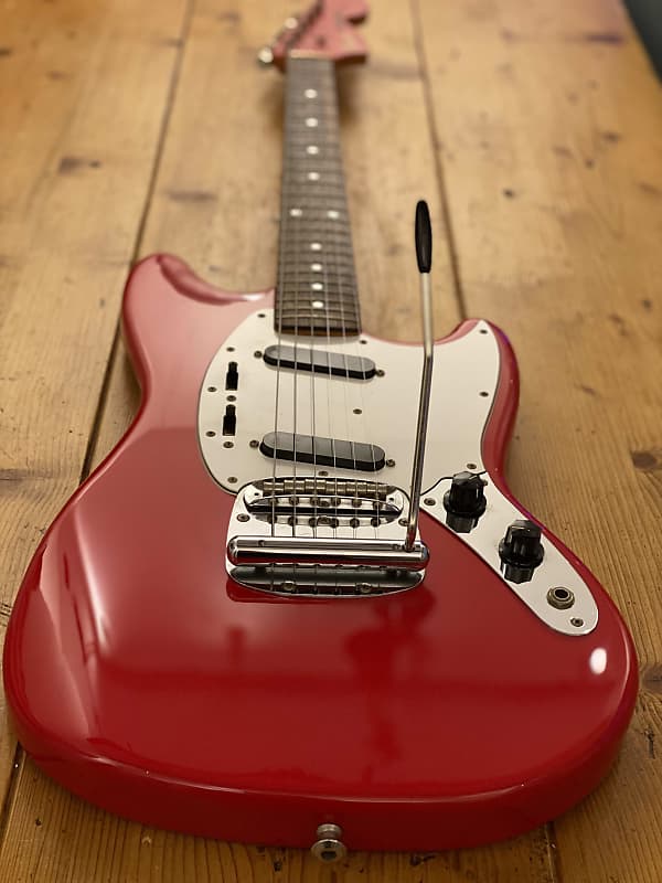 Fender Japan Mustang '69 Reissue MIJ 2010 Rare Fiesta Red Finish w/ Matching Headstock image 1