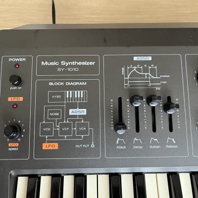 Technics Sy-1010 Synthesizer 1980 | Reverb