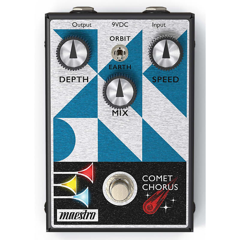 Maestro Comet Analog Bucket Brigade Chorus Pedal Reverb