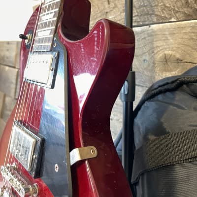 SPRING STOCK UP// RARE Epiphone Limited Edition Custom Shop Les Paul Studio Wine Red image 12