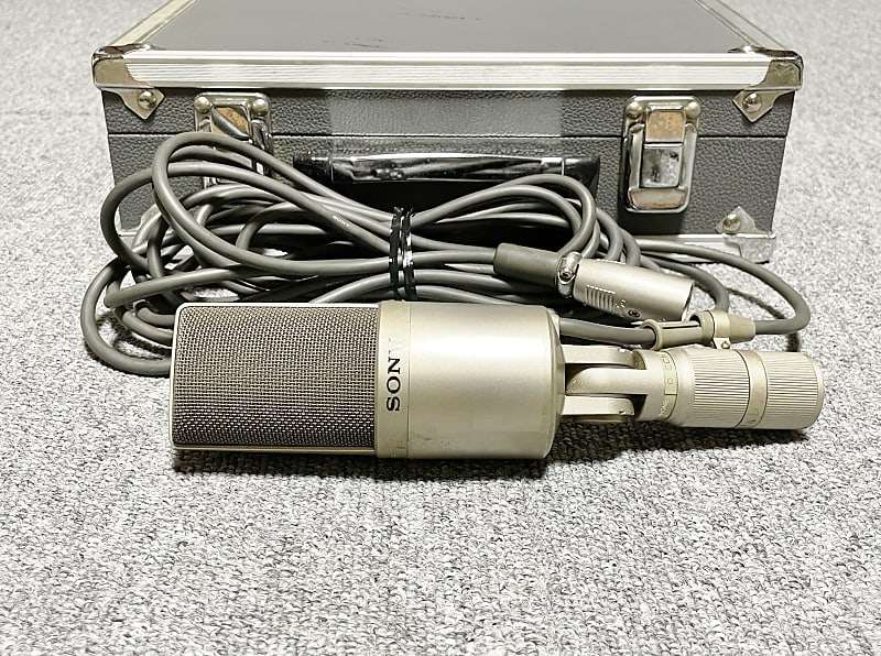 Sony ECM-56P Vintage Microphone w/Hard case | Reverb