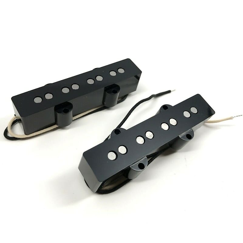 Bare Knuckle J Bass Series '60 HF 4 String Bass Pickup Set - Black image 1