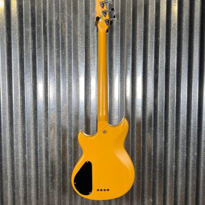 Reverend Mike Watt Signature Wattplower Satin Yellow 4 String Short Scale Bass & Case #5384 image 10