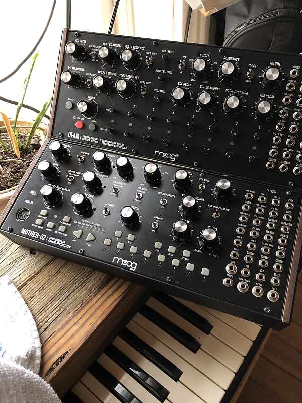 Moog Mother-32 Tabletop / Eurorack Semi-Modular Synthesizer | Reverb