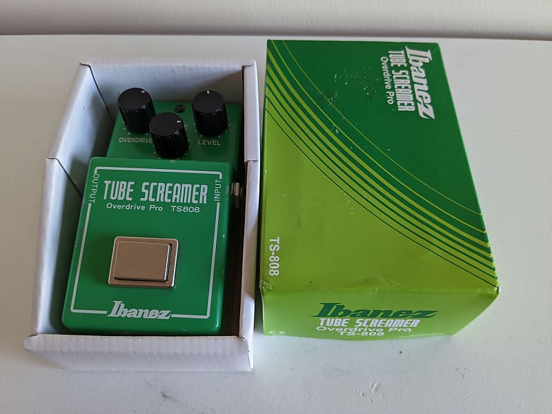 Ibanez TS808 Tube Screamer Analogman TV True Vintage Mod Overdrive Guitar  Pedal