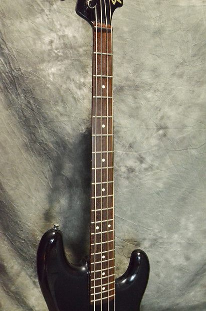 Fender Japan Precision Bass PB-555 Black | Reverb