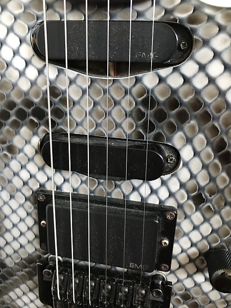 BC Rich ST-3 1989-93 Snakeskin graphic USA Electric Guitar