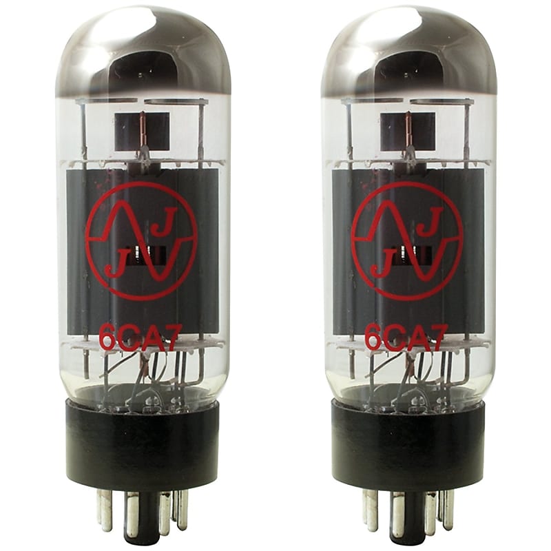JJ Electronic 6CA7 Power Tube Apex Matched Pair image 1