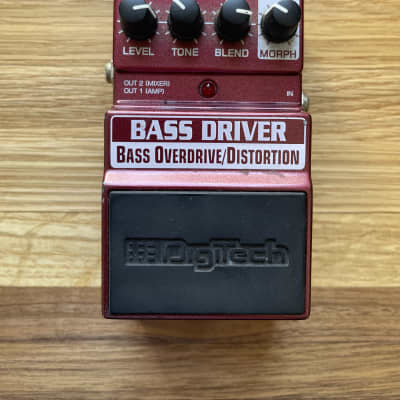 Reverb.com listing, price, conditions, and images for digitech-bass-driver-overdrive-distortion-pedal