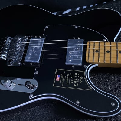 Fender American Ultra Luxe Telecaster Floyd Rose HH | Reverb